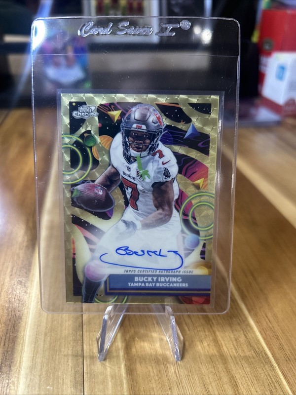 2025 Topps Cosmic Chrome Bucky Irving 1/1 Superfractor Auto