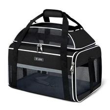 Expandable Pet Carrier for Small Dogs and Cats, Airline Approved, Soft-Sided
