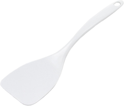#ad 11.25quot; White Melamine Spatula Turner Durable Kitchen Tool $7.06