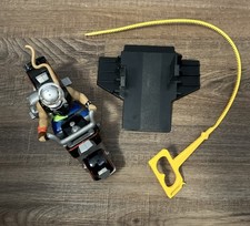 Vtg 1993 GALOOB Biker Mice From Mars Throttle's Blazin' Cycle w/Ramp & Rip Cord