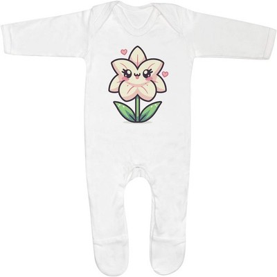 Baby Strampler Jumpsuits / Schlafanzüge 'Cute Lily Flower' (SS055932)