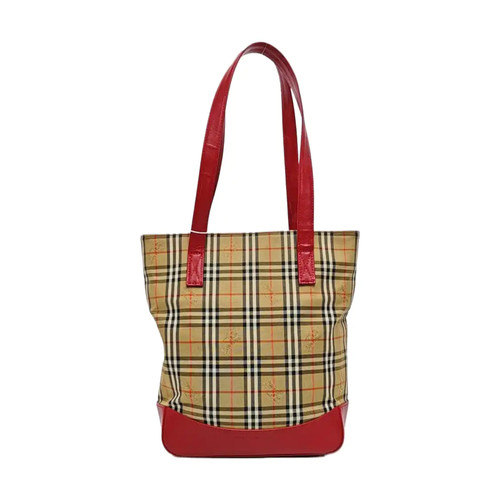 BURBERRY Handbags Cloth Brown Free Shipping | Duties Paid