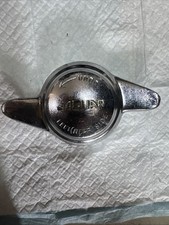 Vintage Jaguar Xke Chrome Left Near Side Knock Off Wire Wheel Spinner