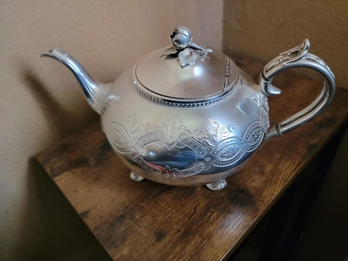 Antique US Silver-Plated Teapots, Coffee James Dixons&Sons for