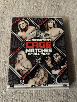 WWE: The Greatest Cage Matches Of All Time 2011 Wrestling DVD 3-Disk Tested! 