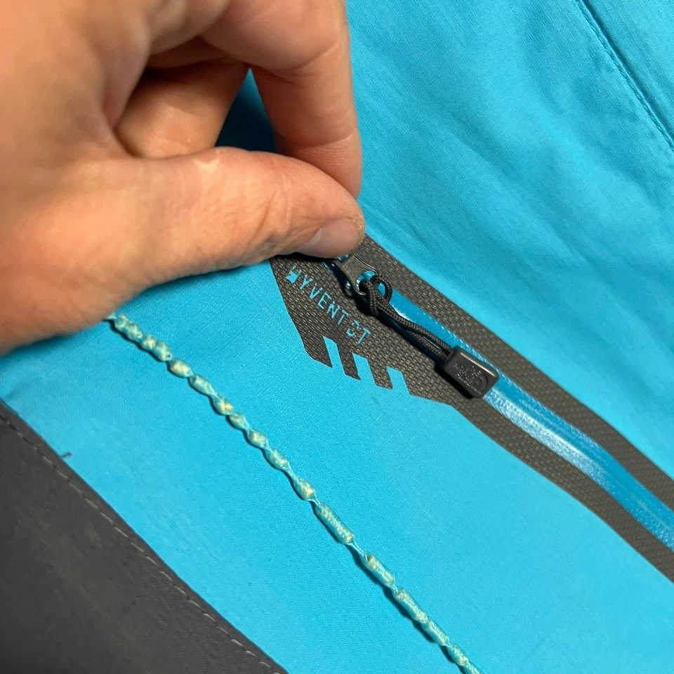 Chaqueta para mujer The North Face Summit Series Hyvent DT mediana azul gris Foto 3 de 4