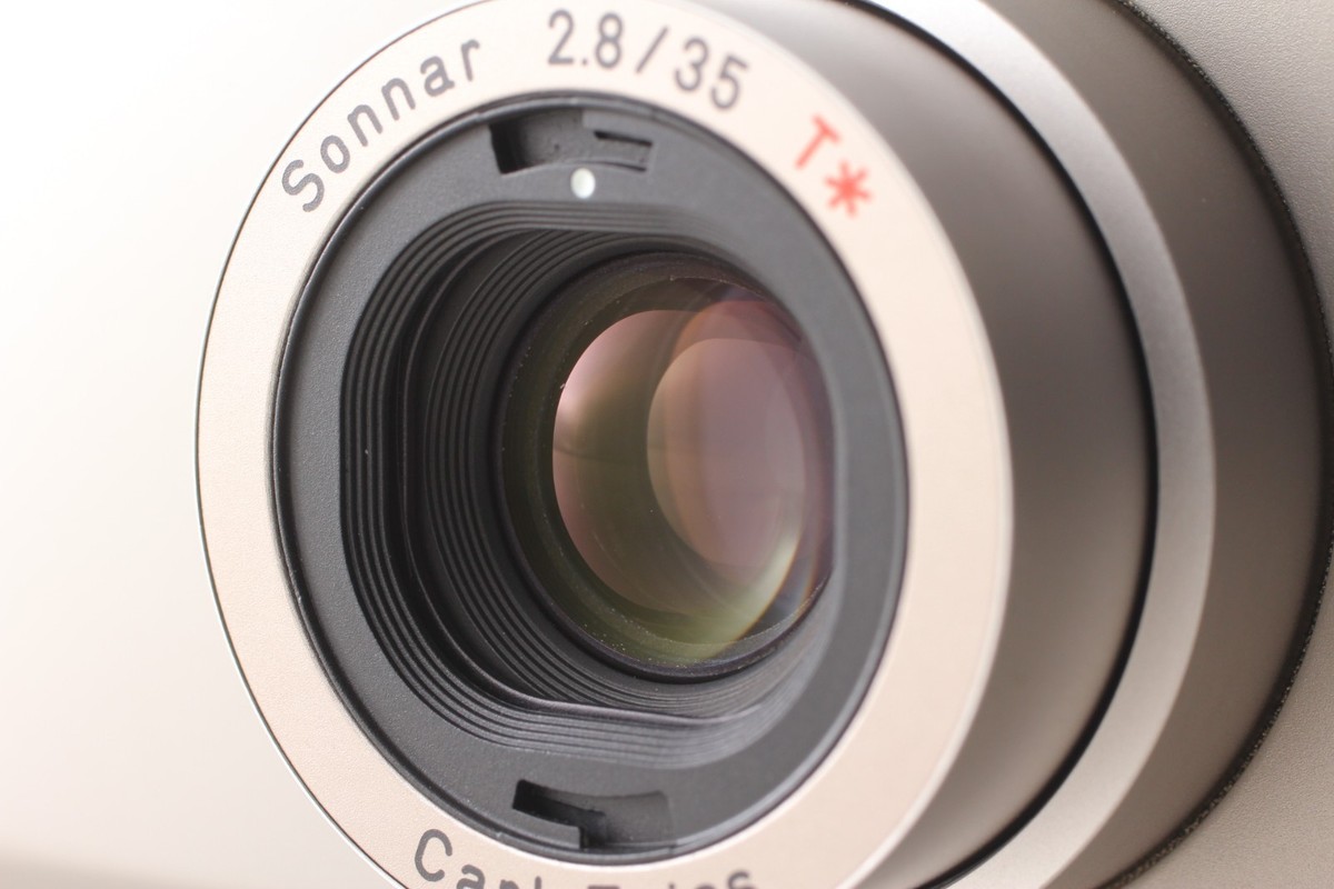 Top Mint In Box] Contax T3 T3D Silver Sonnar 35mm f/2.8 T* Single