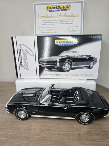 Exact Detail 1:18 1967 Camaro Convertible RS/SS 396, #693 of 1000 - Picture 2 of 16