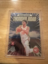 2024-25 Panini Mosaic Thunder Road #20 Zaccharie Risacher