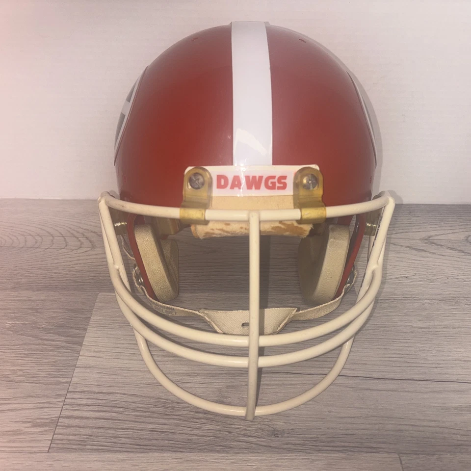 1979-1981 University of Georgia Riddell Football Helmet Full Size PAC-44   - Image 3 of 4