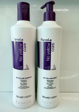 Fanola No Yellow -Shampoo and Hair Mask -Neutralizes Yellow Tones -11.83 oz each