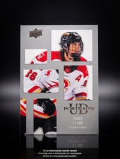 2024-25 UD PWHL Hockey RC Portraits UDP-10 Emily Clark Ottawa Charge