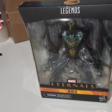 Hasbro Marvel Legends Series Eternals Kro Alien Action Figure Black Green Gold