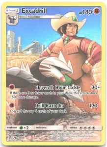Excadrill 246/236 Cosmic Eclipse Secret Rare Full Art Holo