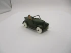 VINTAGE DINKY TOYS  #152c  AUSTIN  SEVEN STAFF CAR W/DRIVER  CODE 3 RESTORED.