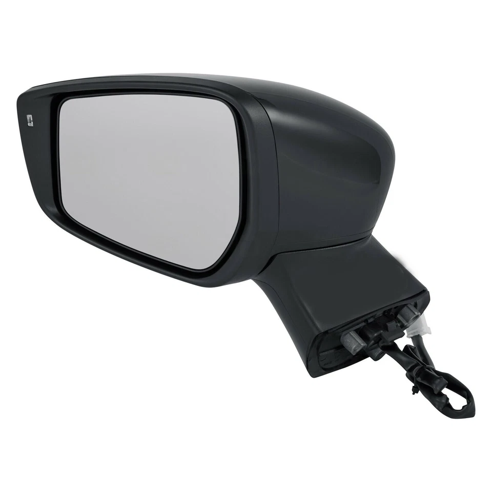 Espejo retrovisor izquierdo izquierdo eléctrico con cámara de visión lateral compatible con Nissan Versa Note H/B 2015 2016 Foto 2 de 2