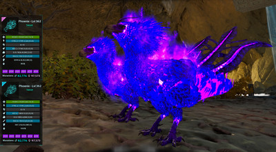     ARK SURVIVAL ASCENDED PVE  PC/XBOX/PS5 New Phoenix Top Stats Eggs    