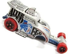 2012 Hot Wheels Altered Ego Silver Loose No Package Malaysia