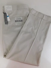 Perry Ellis Portfolio Mens Travel Luxe Lightweight Dress Pants 36 x 29 NEW $85