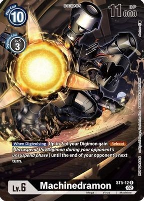 Machinedramon (Digimon Illustration Competition Pack 2022) ST5-12 R Dimension...
