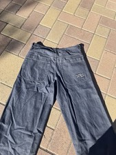 Vtg 90 s Solo Semore Denim Mfg Baggy Jean Sz Tagged 44 Measures Out To 40x24