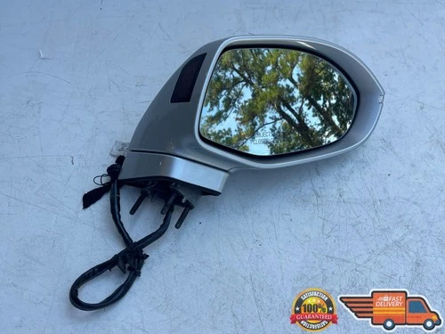 2012-2018 AUDI A7 S7 RIGHT PASSENGER SIDE VIEW DOOR MIRROR SILVER X7W OEM 12-18