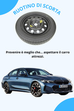 Ruotino di scorta 17" per BMW SERIE 3 dal 2019 (G20 - G21) - 135/80R17