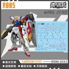 MASTER RG43 WING ZERO New Version R005 Water Slide Decal (Kits not included)