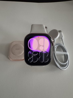Apple Watch Series 11 46mm GPS Rose Gold w S/M Sport Band