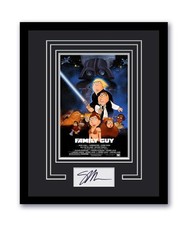 Family Guy Star Wars Seth MacFarlane Autographed Signed 11x14 Framed Photo ACOA