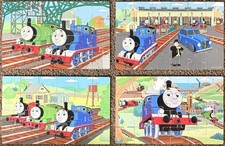 THOMAS & FRIENDS 4 Wooden Puzzles (Ages 3+) 4...