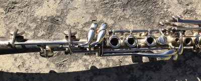 Vintage C.G. Conn Pan American Special Metal Clarinet No