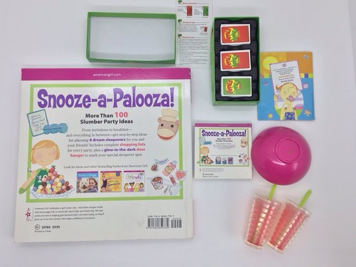 Accesorios para muñecas American Girl Sleepover muñeca Snooze-a-Palooza y libro tamaño infantil - Imagen 2 de 5