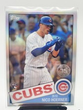 Nico Hoerner 2020 Topps Chrome - 1985 Topps Baseball 35th Anniversary #85TC-12