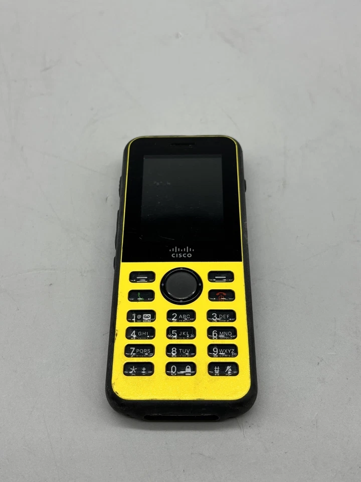 Teléfono IP inalámbrico Cisco CP-8821 negro/amarillo - justo/ver foto Foto 2 de 4