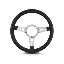 Lecarra  42201  Steering Wheel Mark 4 Gt Polished W Black Wrap