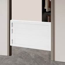 White Pine Wood Partition Door 90 &times; 60 Cm With Stainless Steel Hardware