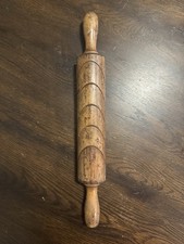 Vintage Decorative Rolling Pin Wall Hanging, Card Holder Cottagecore Country
