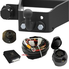 Für TOYOTA Land Cruiser J100 98-02 AHK Anhängerkupplung starr +E-Satz 13p