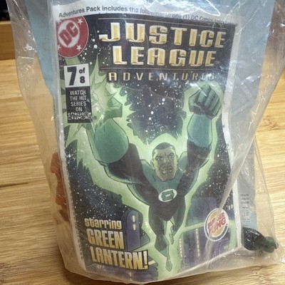 Vintage 2003 Burger King Justice League Green Lantern Toy #7 NIP DC Comics