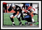 Ethan Horton, 1991 Topps, #86, Los Angeles Raiders,