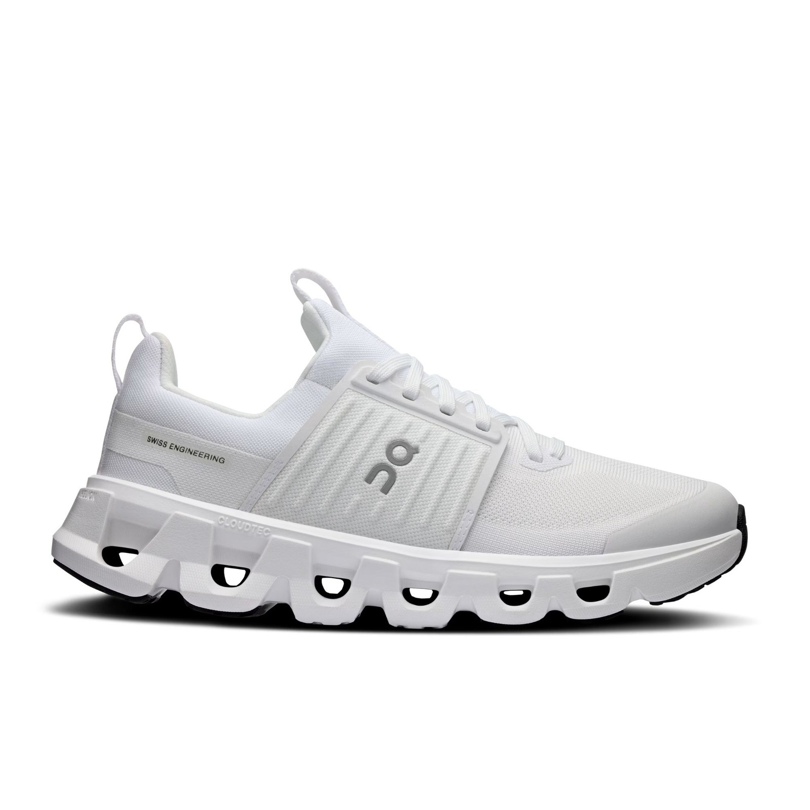 On Running Kids White Cloudswift in Size 5, JD Sports - Image 2