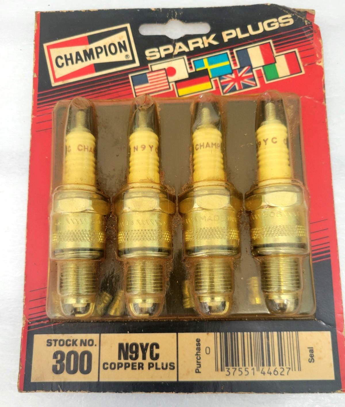 Champion 300 Copper PLUS  Spark Plug N9YC - 4 Pack