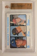 1973 Topps #615 -  BVG 7.5 Rookie Third Basemen- Mike Schmidt