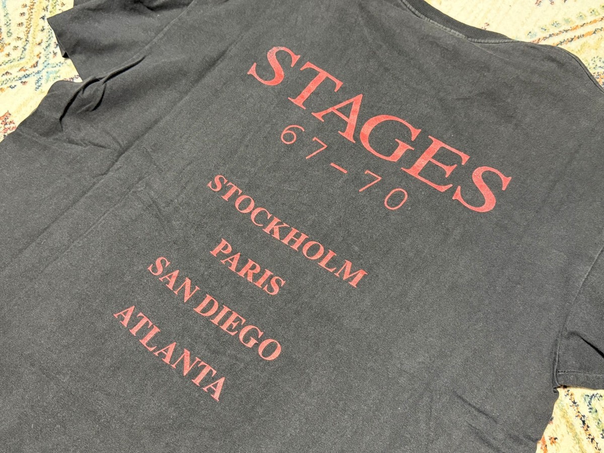 Vintage 1992 Jimi Hendrix Stages 67-70 Tour T Shirt USA Single 