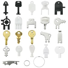 21 Pcs Dispenser Key Set for Waffle San Ja-mar Geo-rgia Pa-cific to-rk Kim-be...