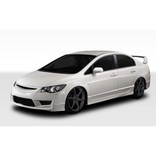 Duraflex 4dr Jdm Type R Front End Conversion Kit For Civic Honda 06-11 Ed10795