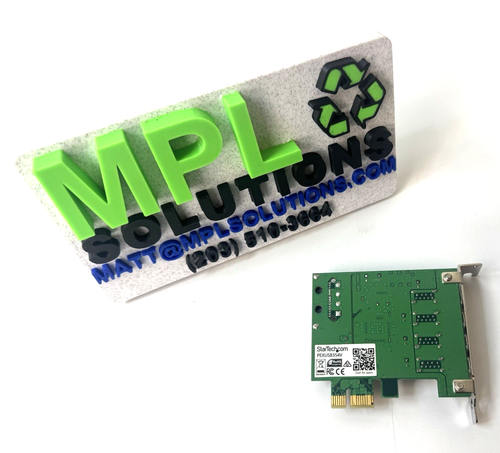 StarTech 4 Port PCI Express SuperSpeed USB 3.0 Low Controller Card PEXUSB3S4V - Afbeelding 2 van 3