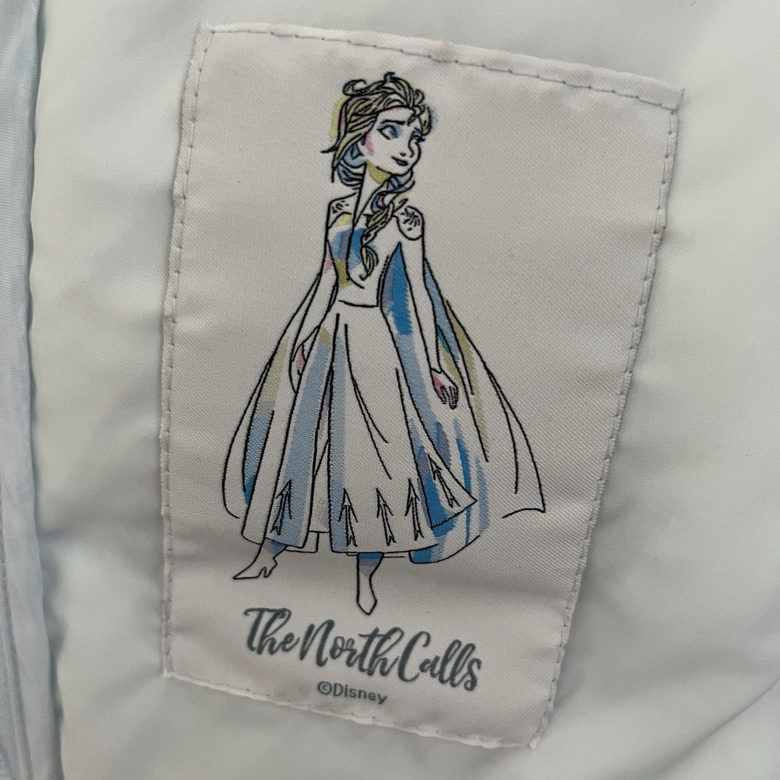 Columbia Disney Frozen II Elsa Puffer Jacket Blue Sz Youth Large 14/16 Ltd Ed image 6