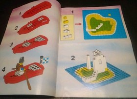 ⭐Lego Pirates 6265 Sabre Island 1989 Instructions ⭐